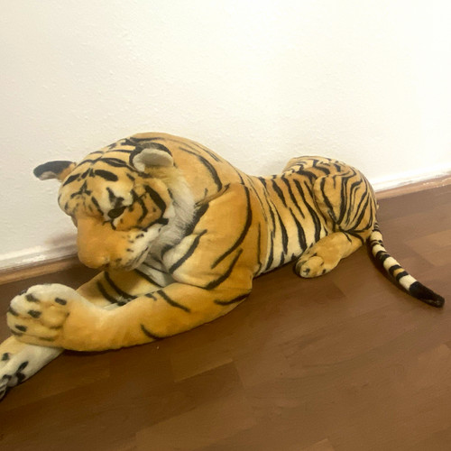 Großes tiger stoff - großes, stoff-