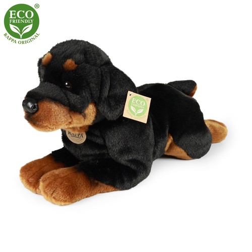 Rottweiler liegend 43 cm - rottweiler, l=